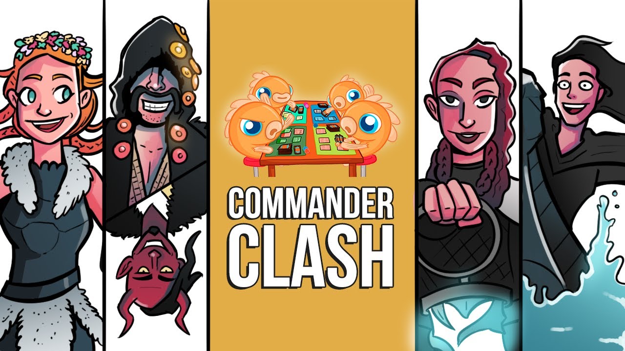Commander Clash: Gods of Kaldheim | Cosima vs. Esika vs. Tergrid vs. Valki | S10 E1