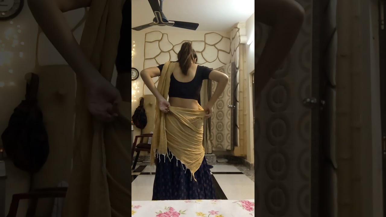 How to wear a Gopi dress dupatta 💚
