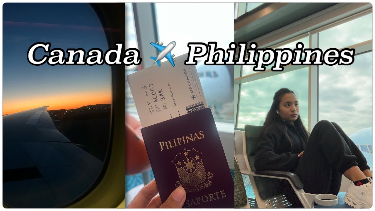 Travelling alone to the Philippines 🇵🇭 | CanadaJourney 🇨🇦| BeltranFam🤍