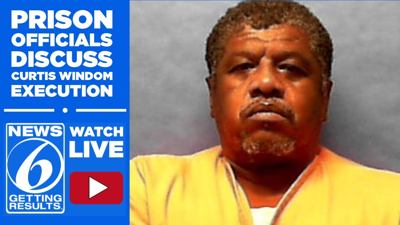 State prison officials discuss Curtis Windom's upcoming execution