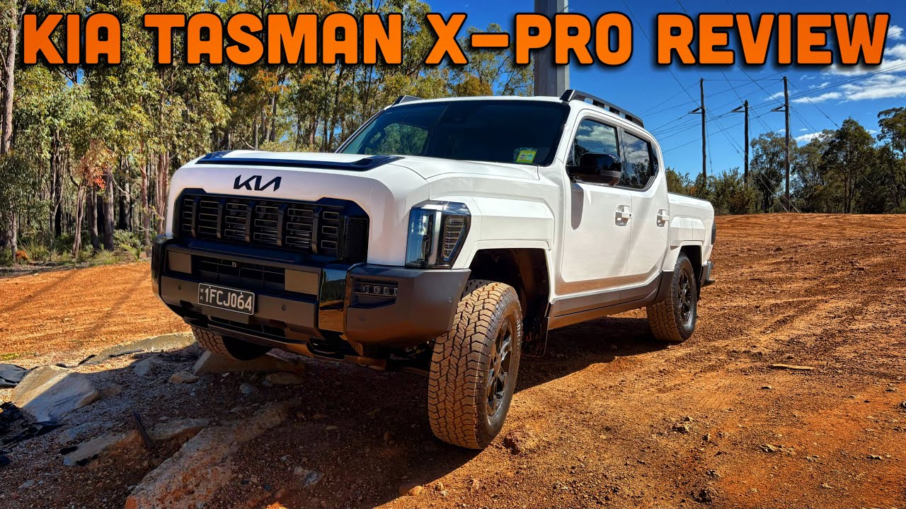 Kia Tasman X Pro — лучший внедорожник в Австралии, если взглянуть ему в лицо!