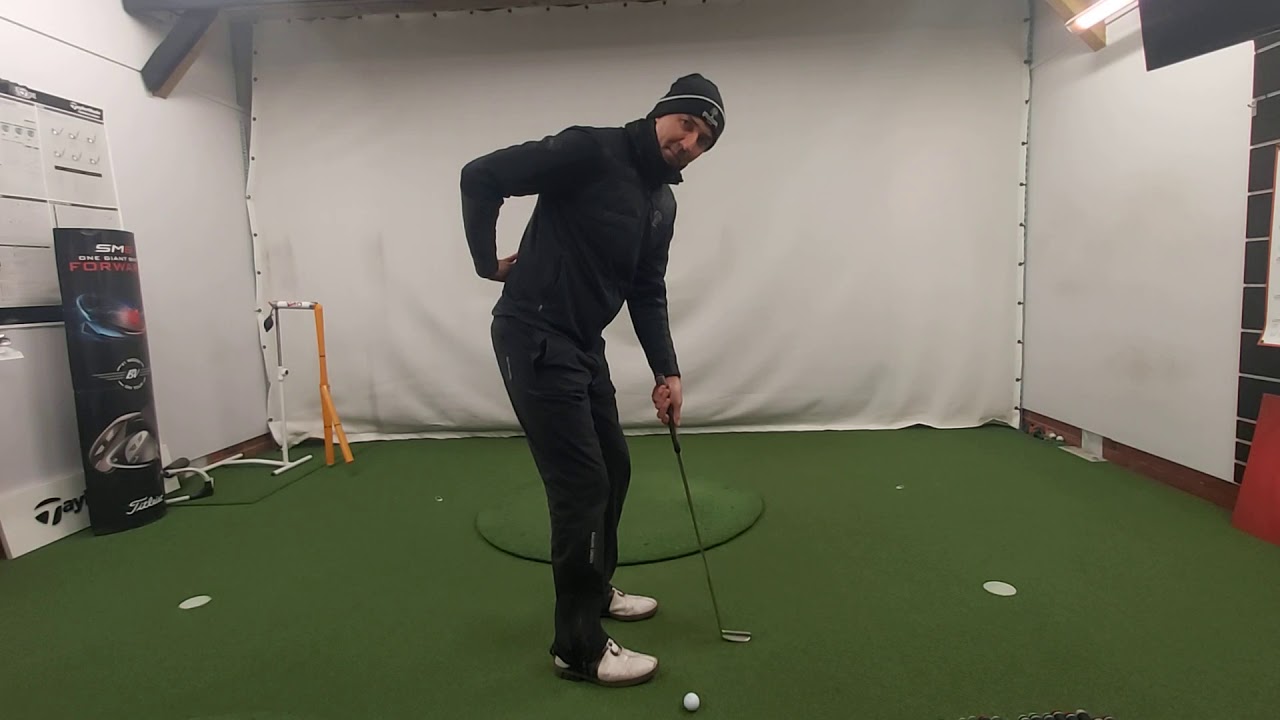 Golf Drills For The Lounge No 25 -  A Putting Drill For A Shorter Backswing And Great Acceleration
