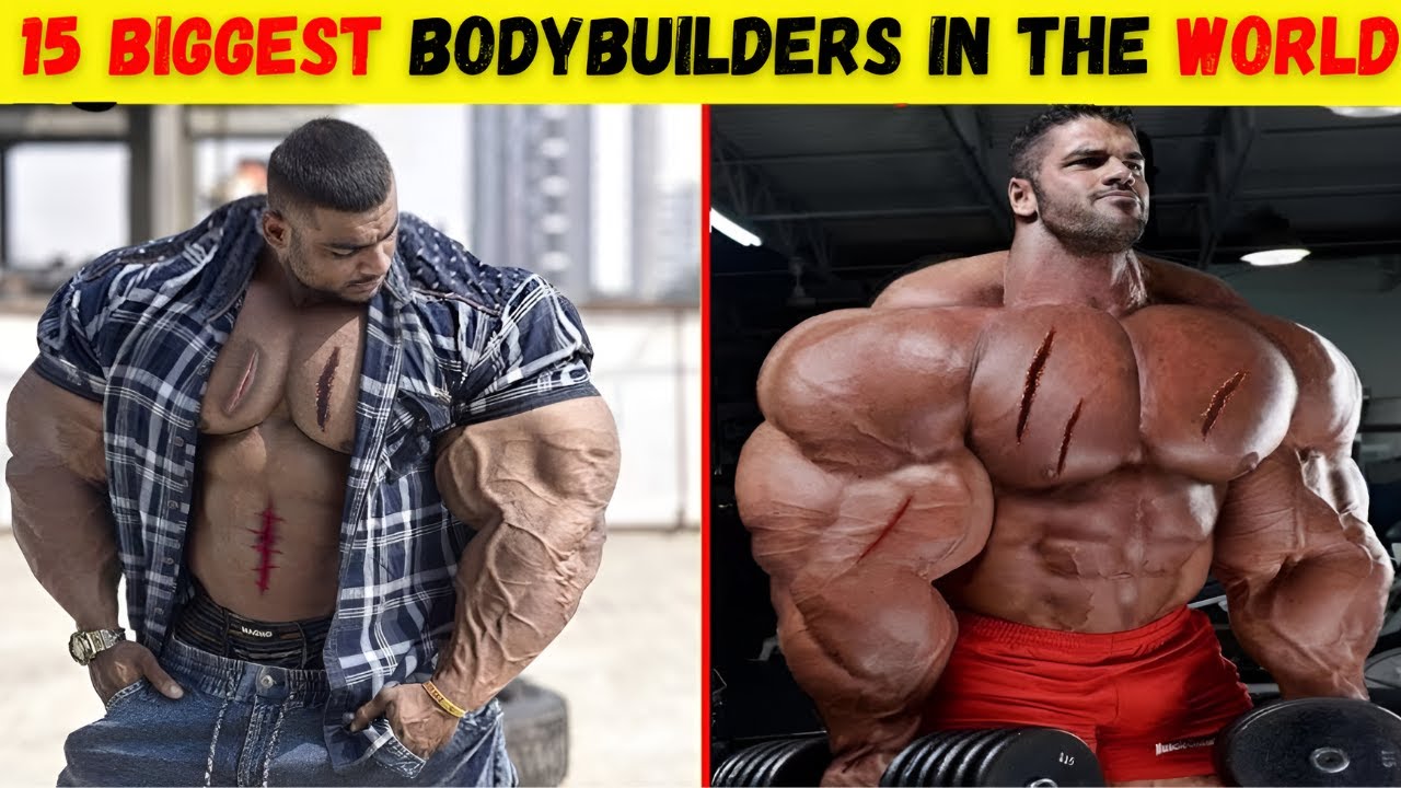 15 Bodybuilders So Massive You Won’t Believe They’re Real