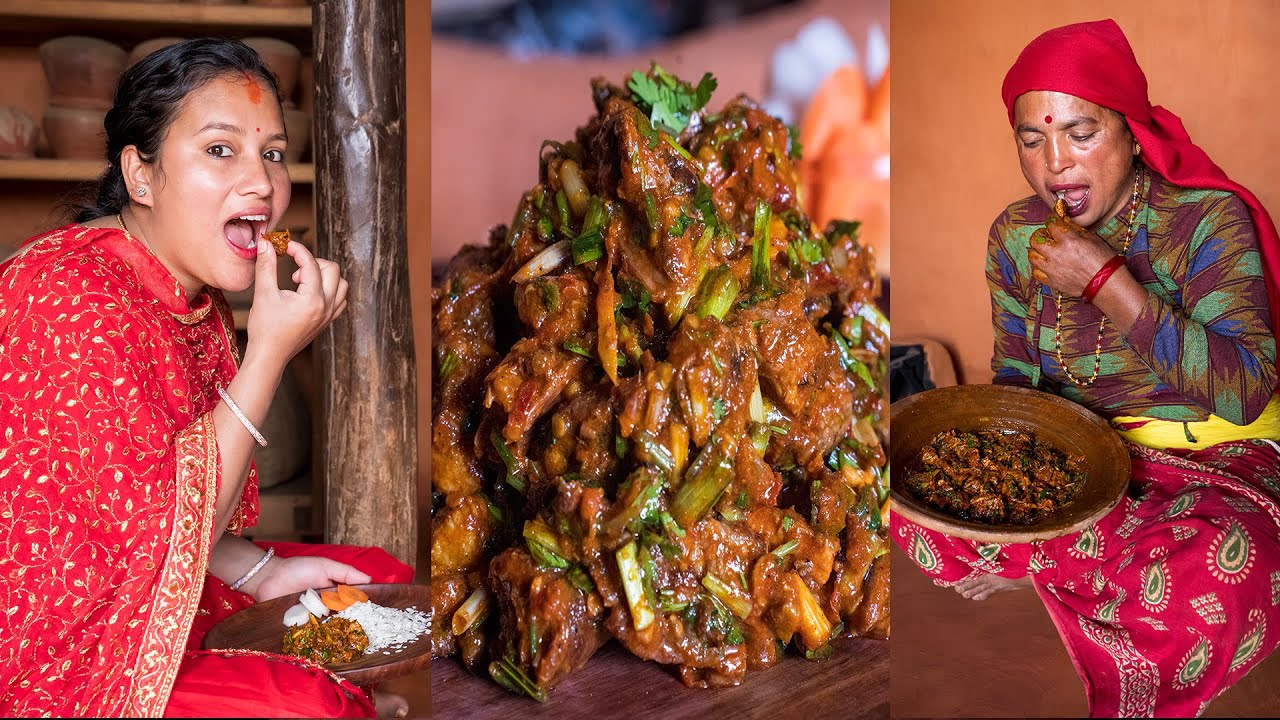 CHOILA | नेवारी तरिकाको छोइला बनाउन के गर्ने ? Newari Choila Recipe | Kanchhikitchen