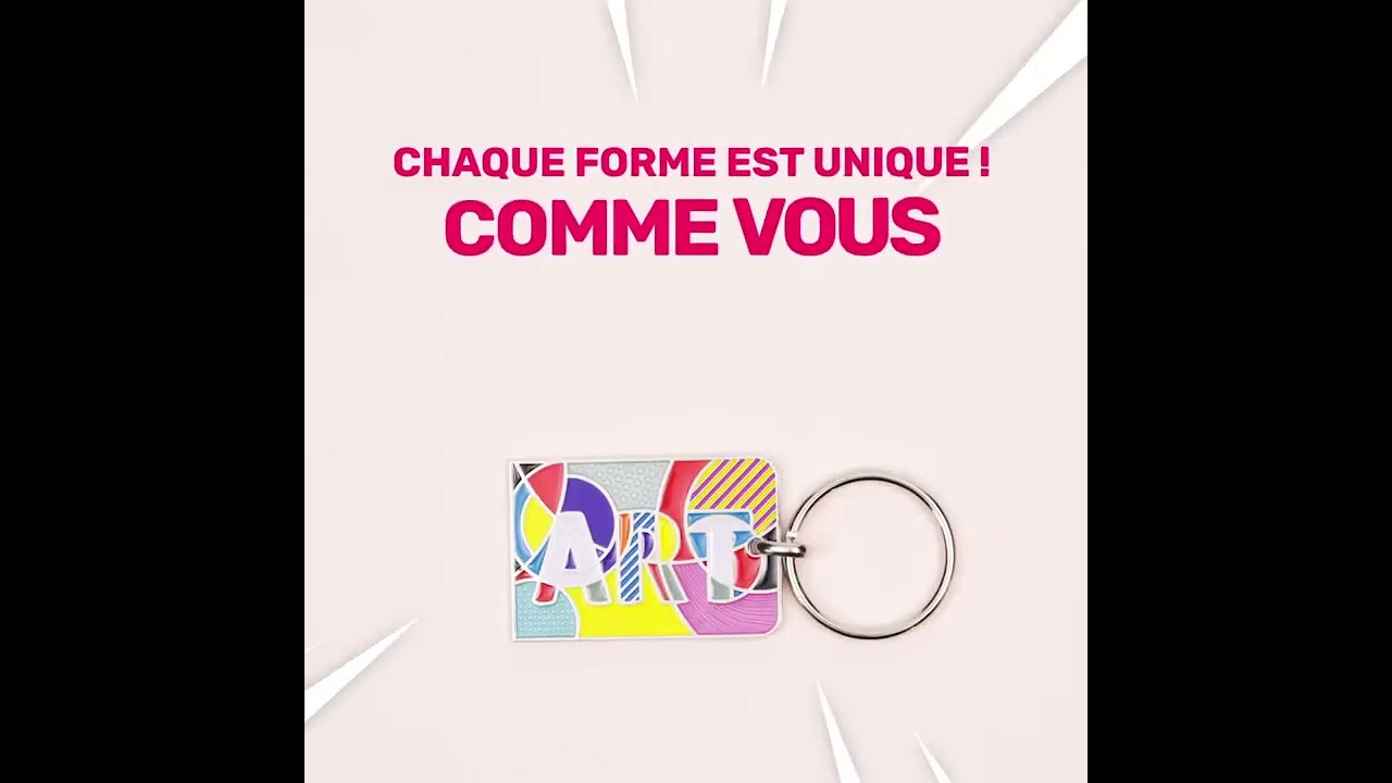 PORTE CL&Eacute;S PERSONNALIS&Eacute; M&Eacute;TAL   MERCURY   produit par AHK PRODUCTIONS