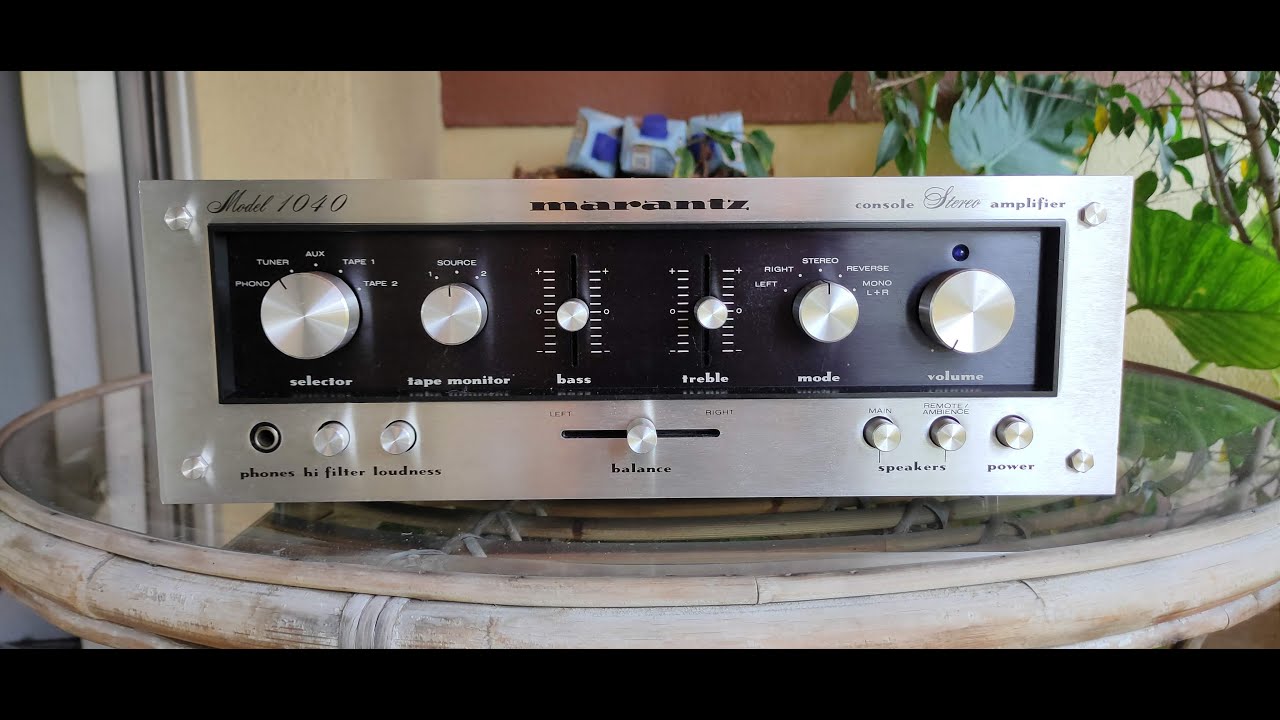 Marantz 1040 Complete Restoration