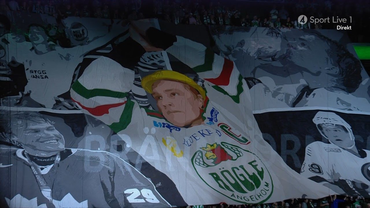 Intro + Kenny J&ouml;nsson hyllas av R&ouml;gle BK | R&ouml;gle BK - Fr&ouml;lunda HC | 2024-09-24