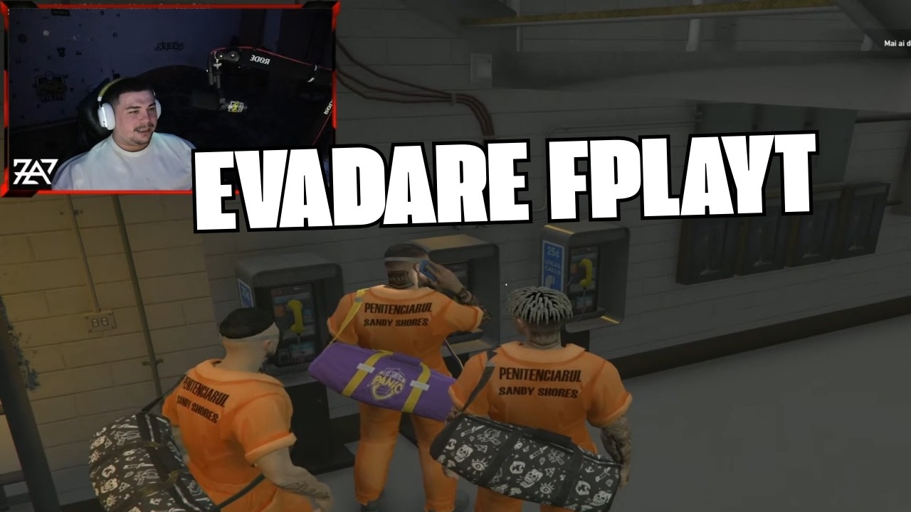 CUM REUSESTE ZAHAR SA EVADEZE DIN PUSCARIE PE FPLAYT?!