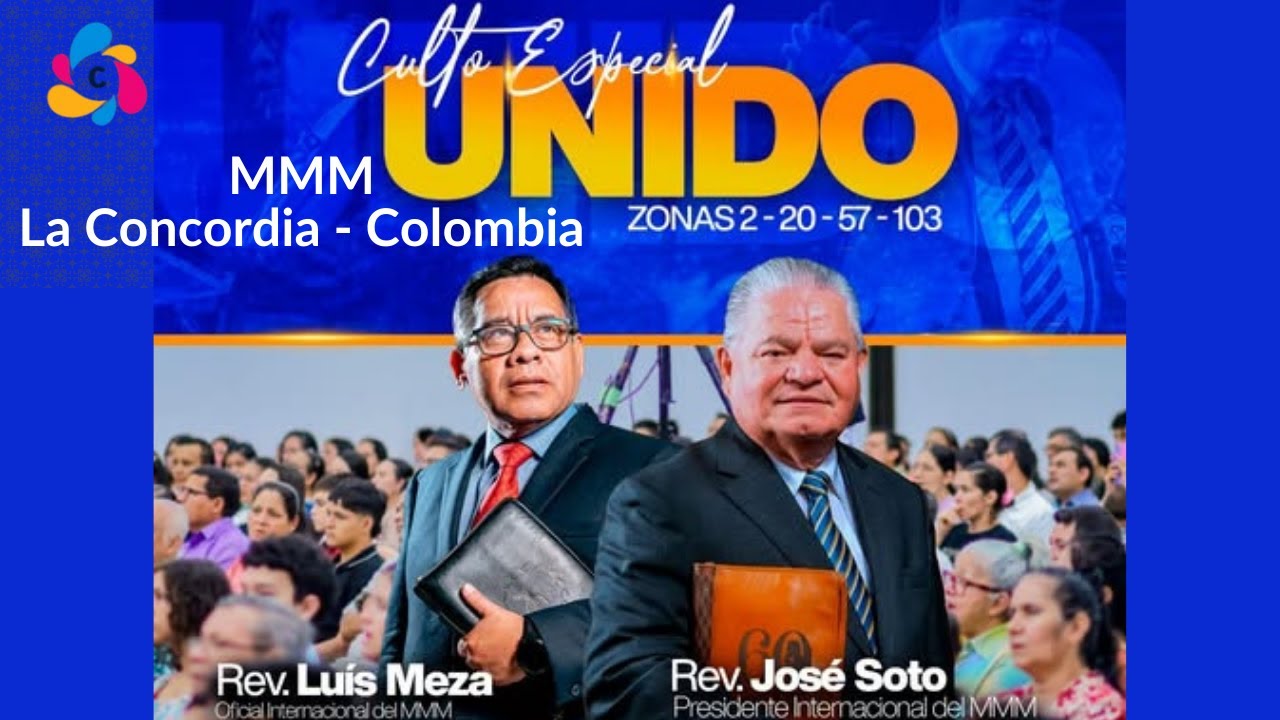 Visita Especial Rev. José Soto a la iglesia del MMM La Concordia - Colombia 2026 (Servicio Especial)