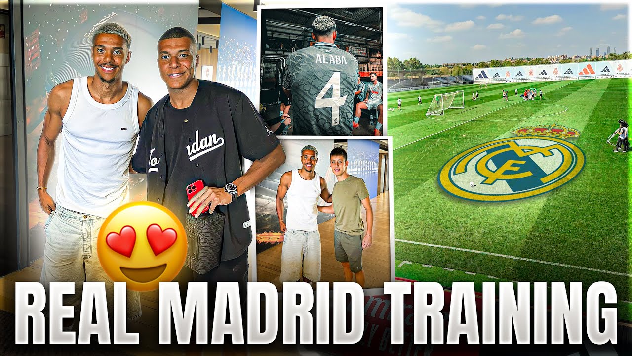 ICH TREFFE MBAPPE😍 ALABA ZEIGT MIR DAS TRAININGSGELÄNDE VON REAL MADRID⚽😮 | NIKLAS WILSON