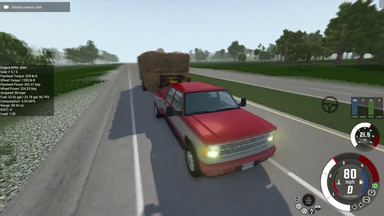 My Longest Realistic Hauling Video, 6.4L Turbo Diesel Gets A Workout