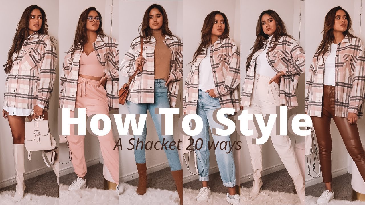 20 FALL OUTFIT IDEAS ON HOW TO STYLE A SHACKET FOR EVERY OCCASION  | 1 ITEM 20 WAYS!