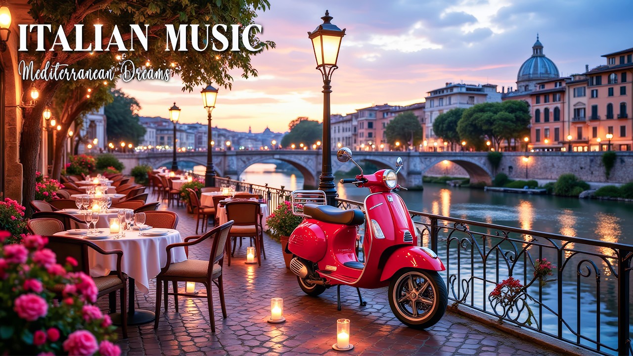 The Best 🇮🇹 Italian Music🎶 Italian Vibes 🎶 11+ Hour Scenic Amalfi Coast & Lake Como Relaxation 4K