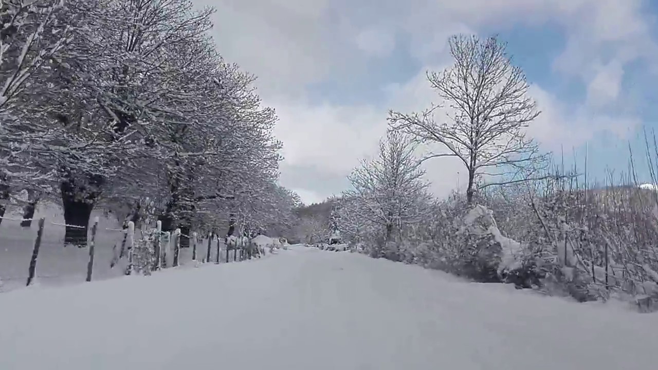 Neve in Irpinia gennaio 2017