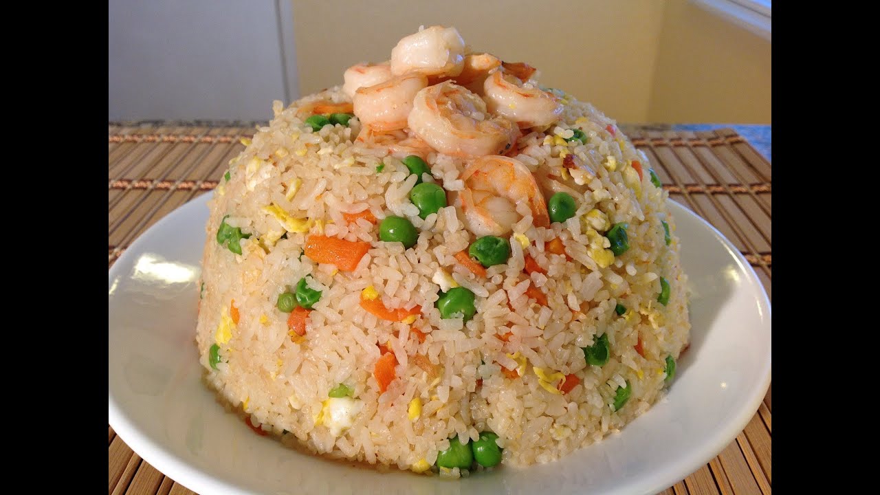 How To Make Shrimp Fried Rice Recipe-Asian Comfort Food Recipes