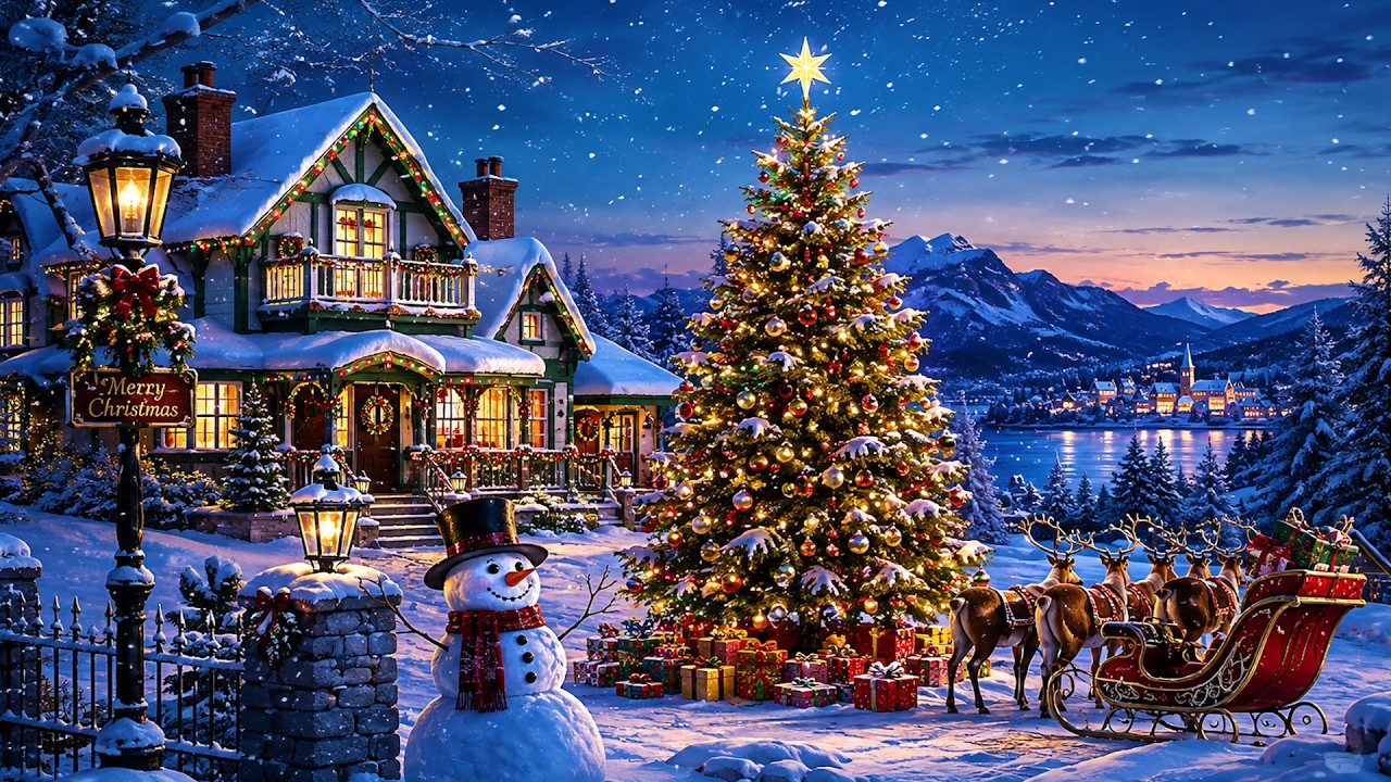 PEACEFUL CHRISTMAS JAZZ PIANO MUSIC 🌲Gentle Instrumental Melodies, Warm Holiday Music for Relaxation