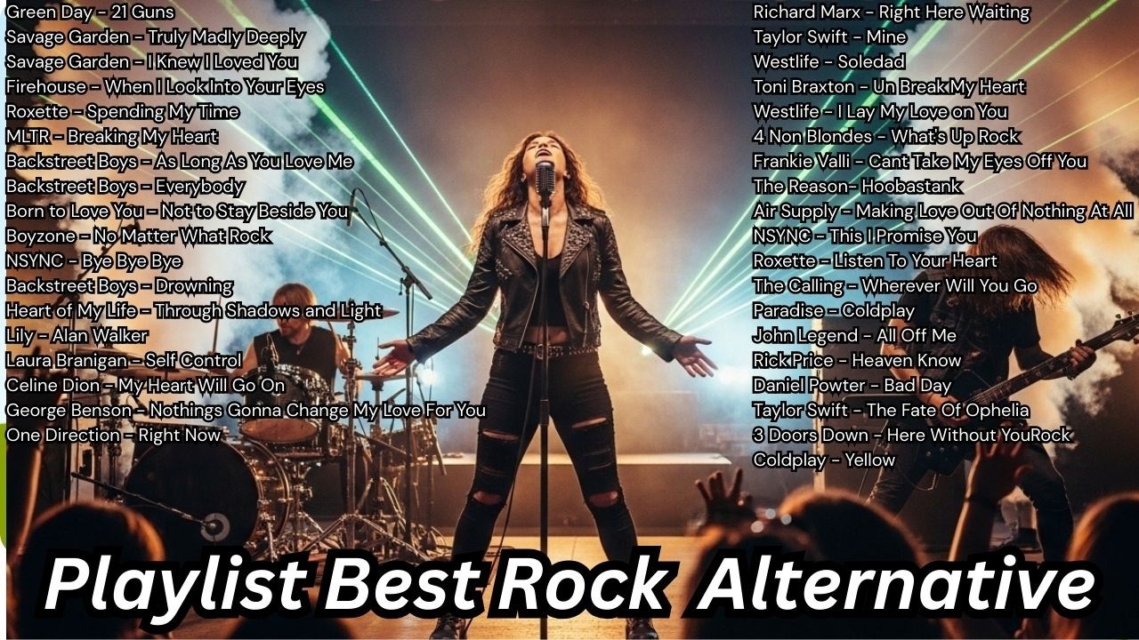 [Playlist] Alternative Rock Romantic Emotional Songs For Broken Hearts And Memories