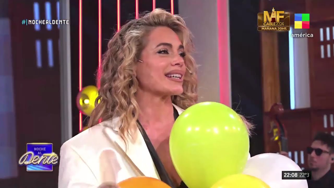 Emilia Attias en Noche al dente