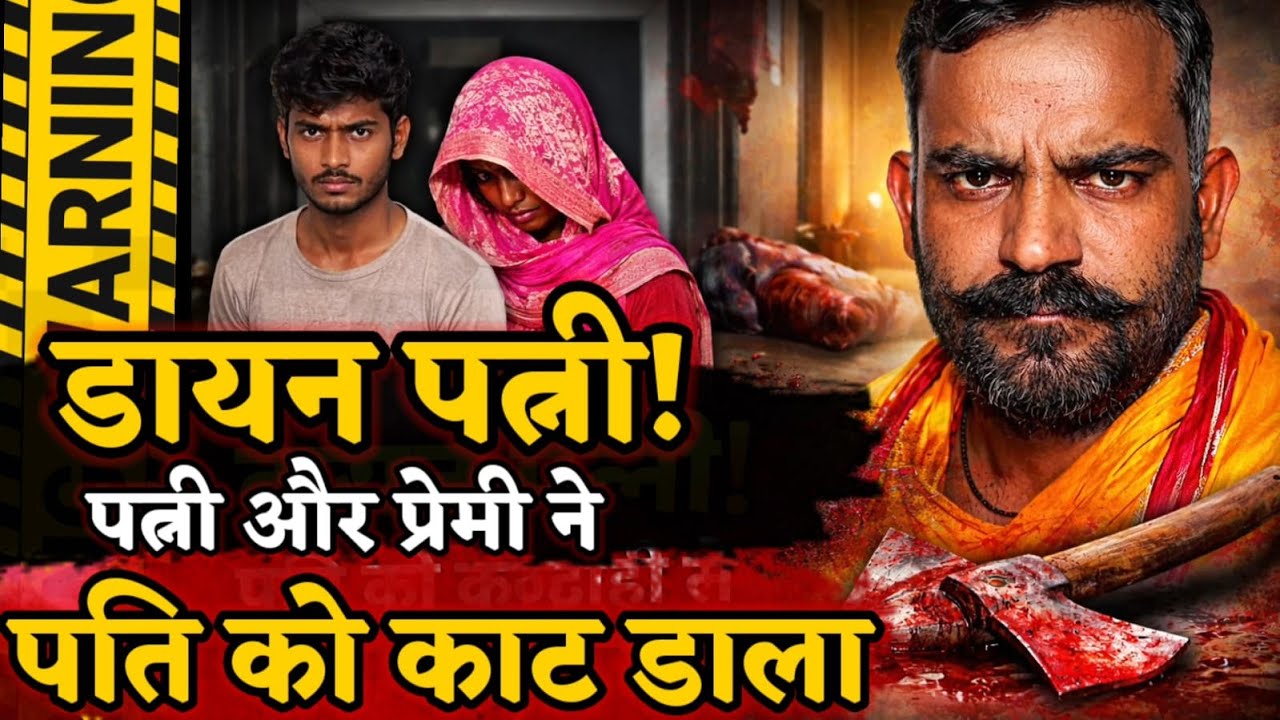 Etawah News : पहले प्रेम जाल फैलाया फिर पति को शराब पिलाई...प्रेमी को बुला पति को कुल्हाड़ी से काटा