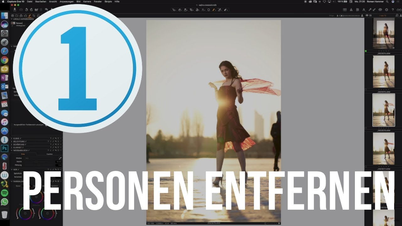 Capture One Pro Tutorial - Personen entfernen