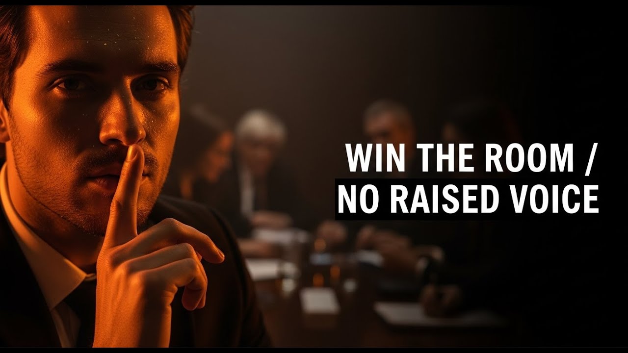 8 Laws to Win the Room Without Raising Your Voice