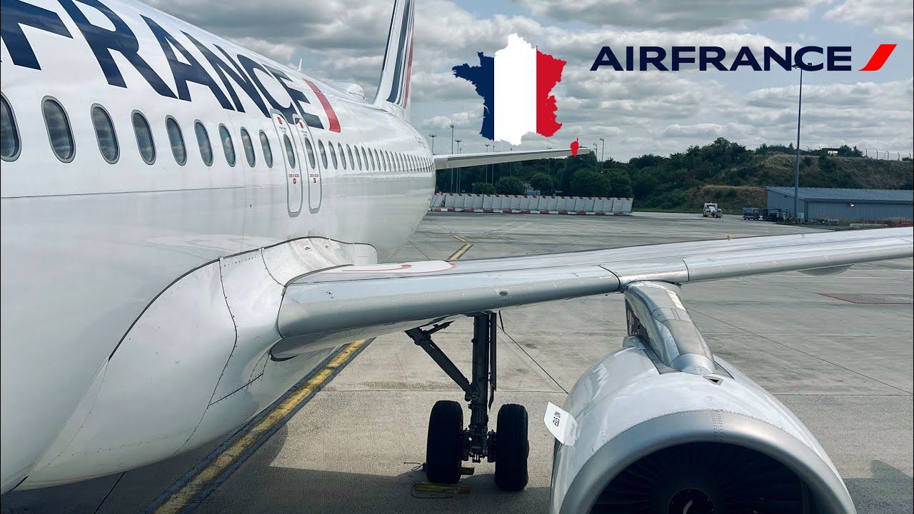 [4K] TRIPREPORT | Air France (ECONOMY) | Paris - Nice | Airbus A320-200