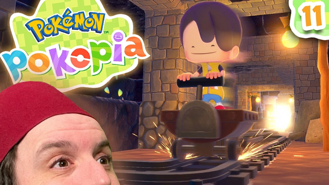 Cruising Around in a Minecard in Pokémon Pokopia