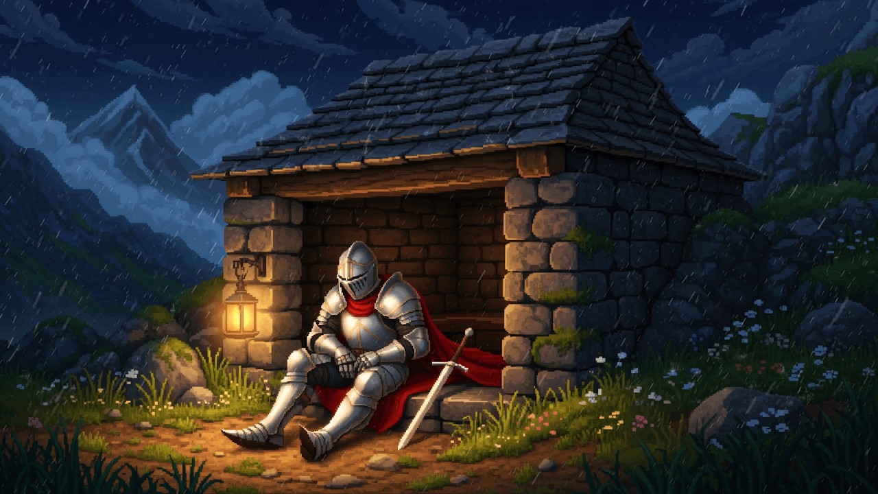 Rest... Let the storm pass