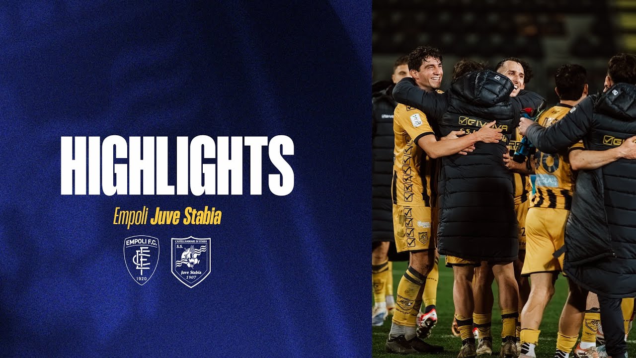 Serie BKT, 24ª giornata | Empoli 1 - 2 Juve Stabia