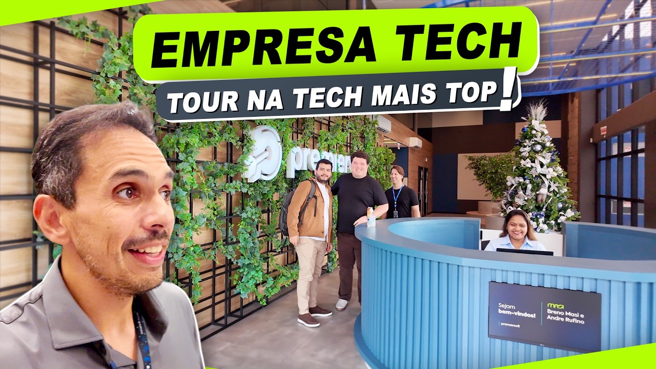 Bora Visitar a Empresa de Tech mais Top de Blumenau! Premiersoft 