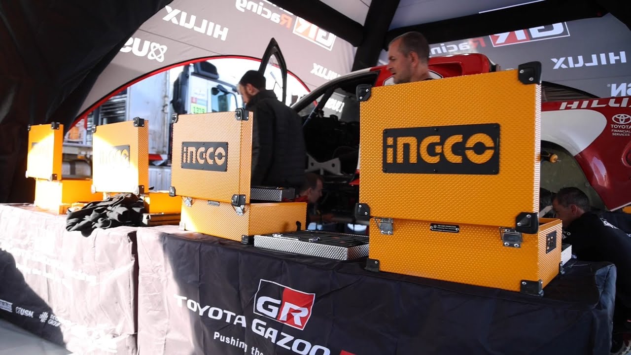 INGCO: The Official Tools Partner of the Toyota Gazoo Racing Team in Dakar 2023