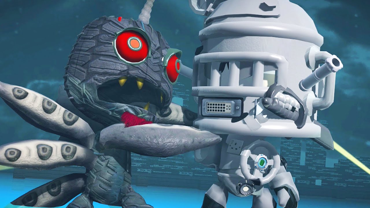LittleBigPlanet 3 - Pacific Rim - Mech Warrior vs Giant Monster - Funny LBP2 Animation | EpicLBPTime