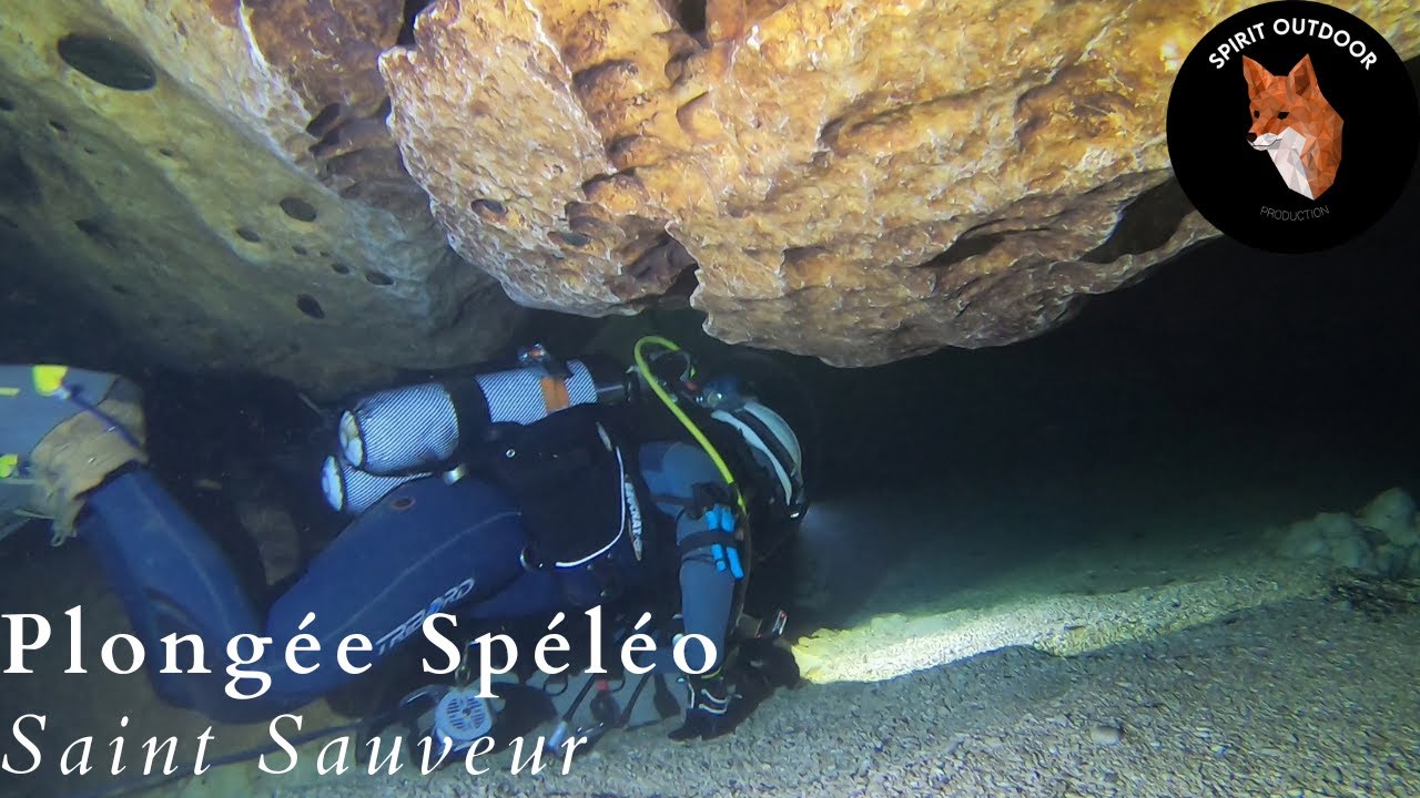 Plongée Spéléo à Saint Sauveur #plongée #diving #cavediving