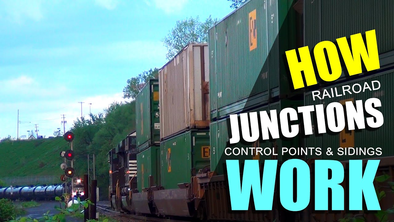 How Railroad Junctions, Control Points & Interlockings Work (Part 1)