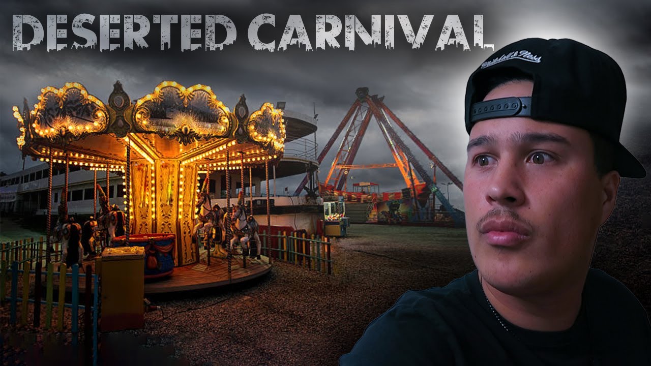 Exploring DESERTED Apocalypse Carnival (COPS CALLED ON US)