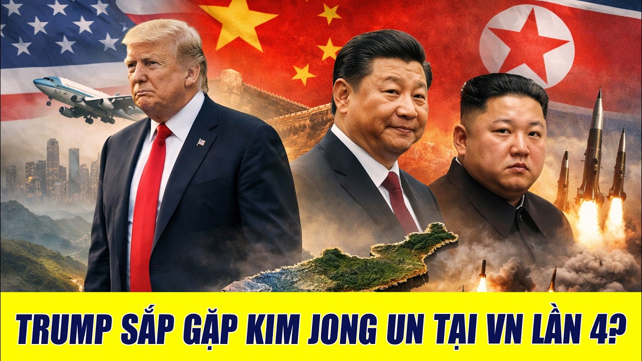 Nín Thở Chờ Cú Hích: Trump Sắp Gặp Kim Jong Un Tại VN Lần 4, Siêu Cường Ngả Mũ Trước Nước Ta!