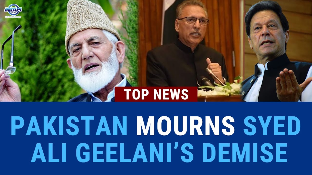 PAKISTAN MOURNS GEELANI’S DEMISE | Indus News