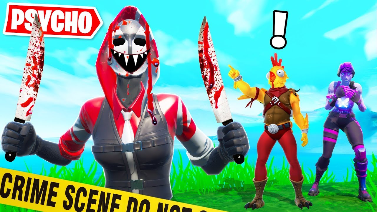 RUN From The PSYCHO or DIE! (Fortnite Creative Gamemode)
