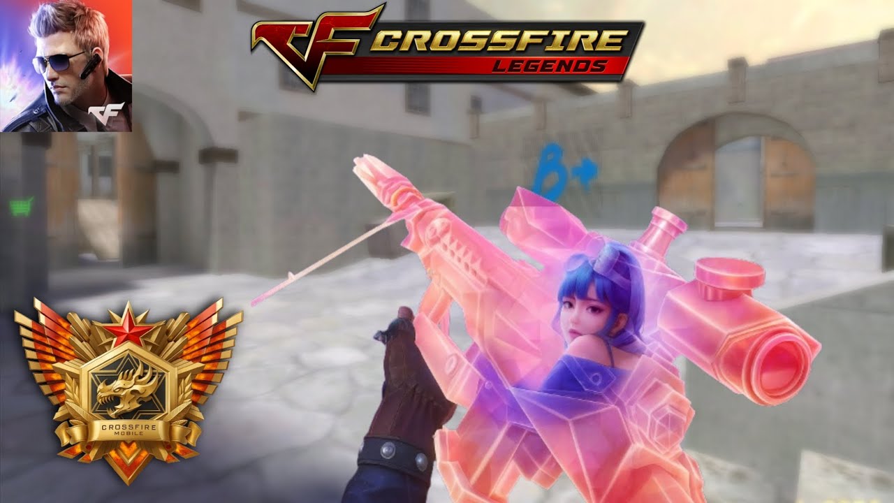 CHEGUEI AO RANK GRAND MASTER E TOP 100 DO SERVIDOR! CROSSFIRE LEGENDS MOBILE GAMEPLAY