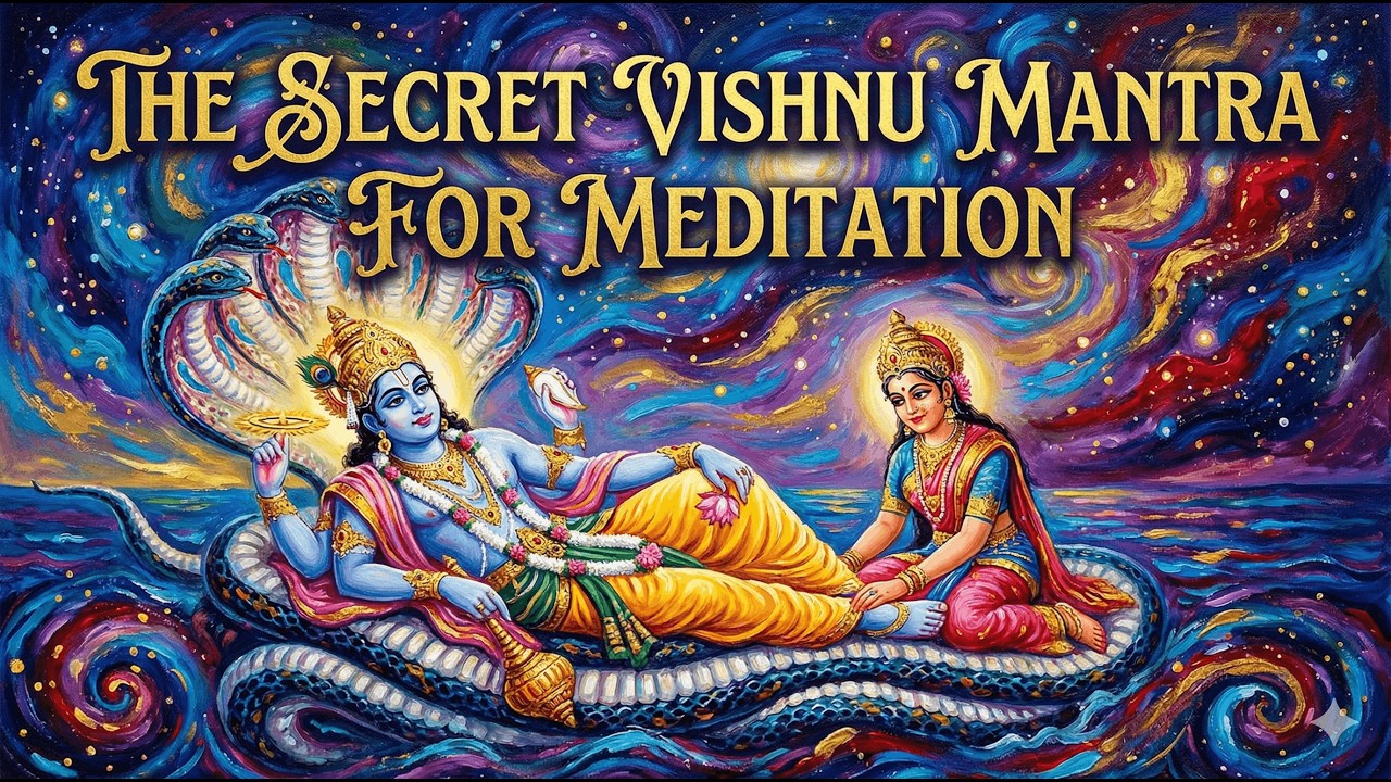 Om Namo Bhagawate Vasudevaaye 108 Times | Soulful Vishnu Mantra for Mental Peace and Longevity