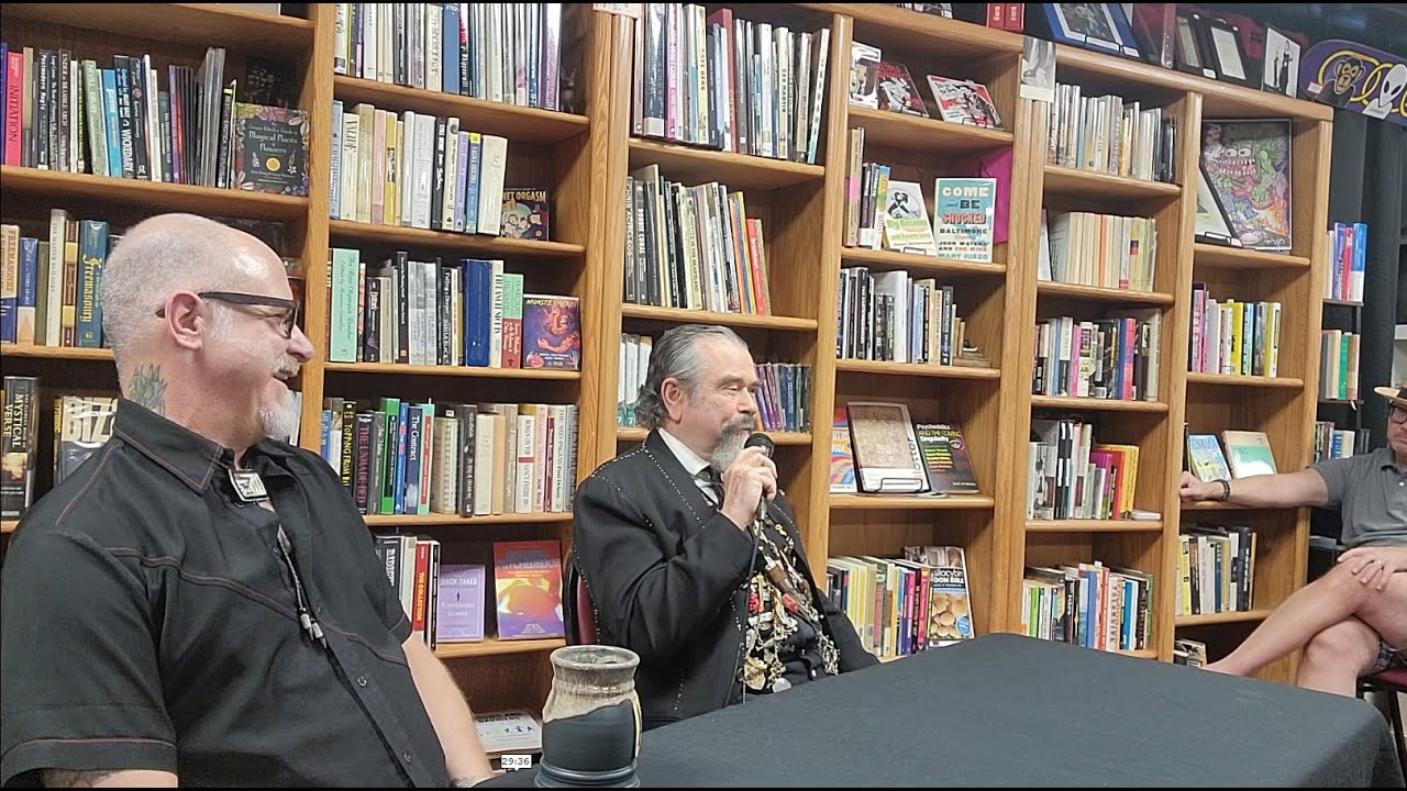Artist Joe Coleman In Conversation with Shwa Laytart July 17, 2024 Avantpop Bookstore Las Vegas, NV