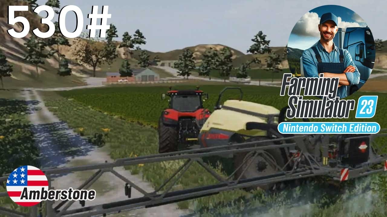 FS 23 - 530. Sunflower Harvest and Transport, Straw, Plowing and Herbicide Spraying
