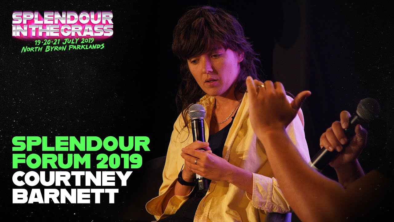 Courtney Barnett about the catharsis of songwriting | Splendour Forum 2019