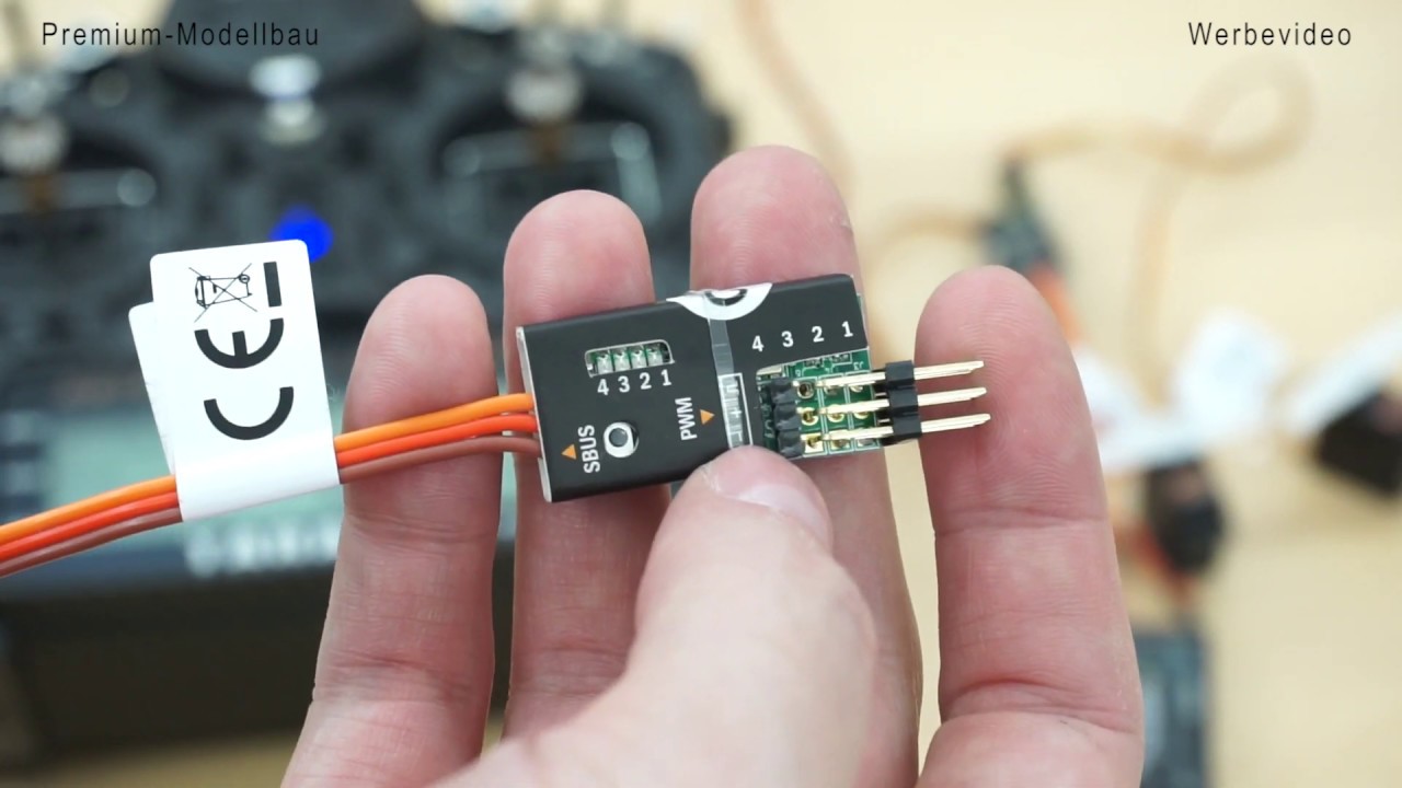 FrSky How To Praxisreihe -  1.12  FrSky SBUS zu PWM Adapter und Channel Changer (DEUTSCH)
