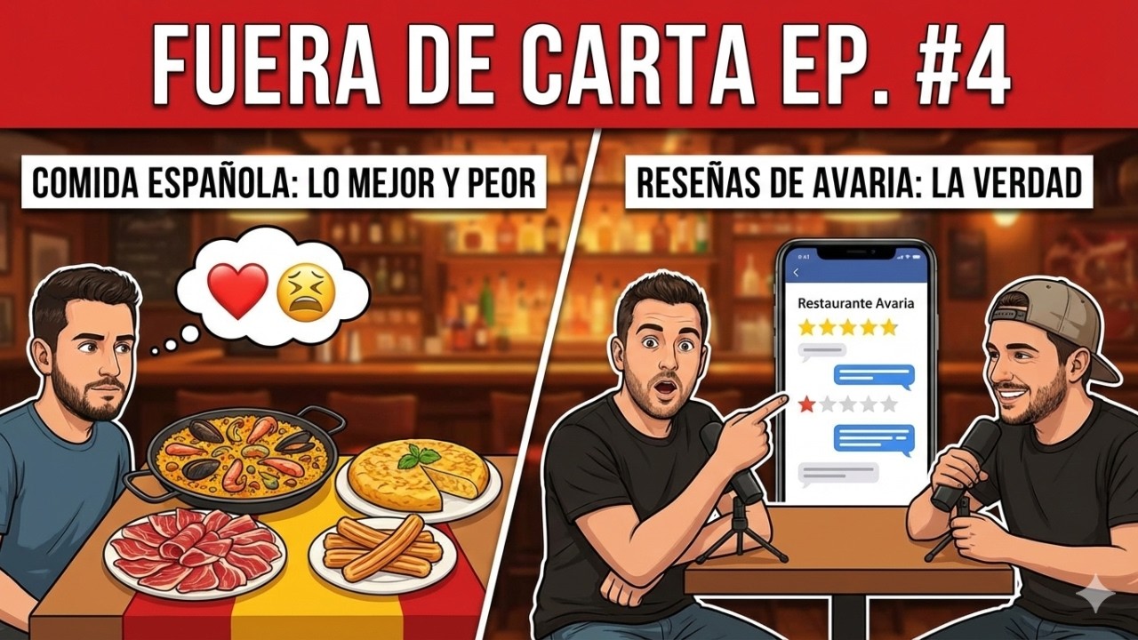 ¿Son justas las críticas? Reseñas de nuestro restaurante y la comida Española | Fuera de Carta #4