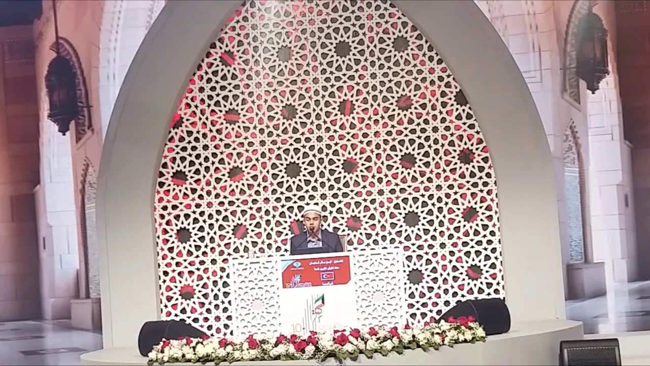 Ebubekir Kaçan Kur'ân-ı Kerim Ezber Okuma Dünya Yarışması 4. sü Kuveyt