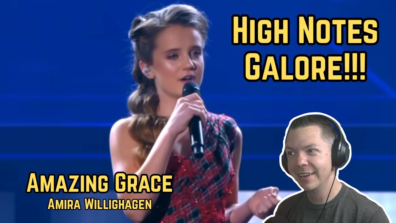 Amira Willighagen - Amazing Grace | Reaction