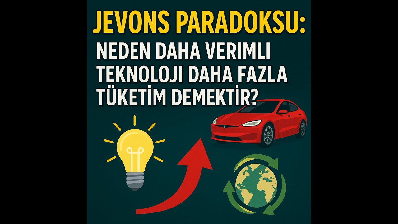 Jevons Paradoksu: Neden Daha Verimli Teknoloji Daha Fazla T&uuml;ketim Demektir? |Tesla, LED, İklim Krizi