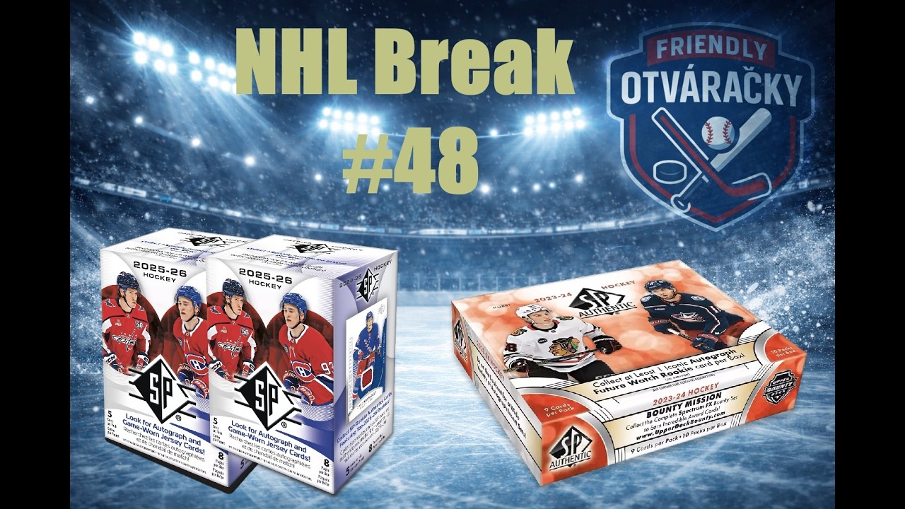 NHL Break #48 - 2x 2025/26 SPA blaster + 2023/24 SPA Hobby