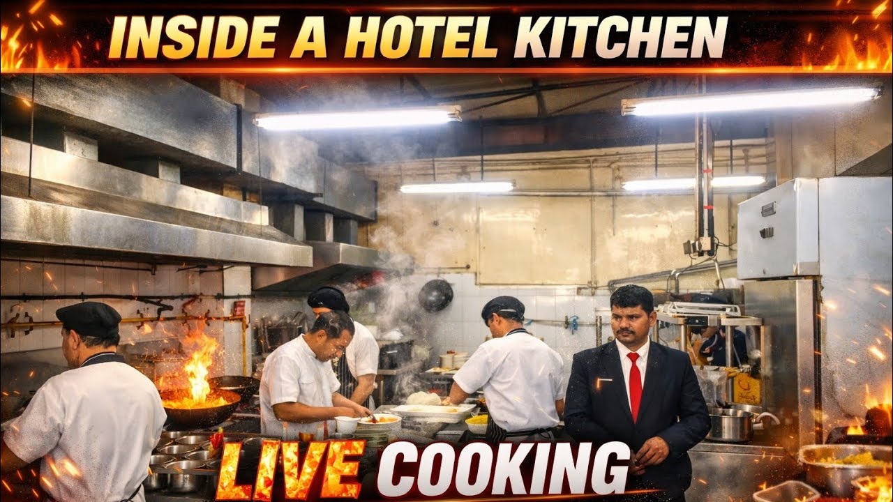 Inside a Hotel Kitchen 🔥 Live Cooking in Action